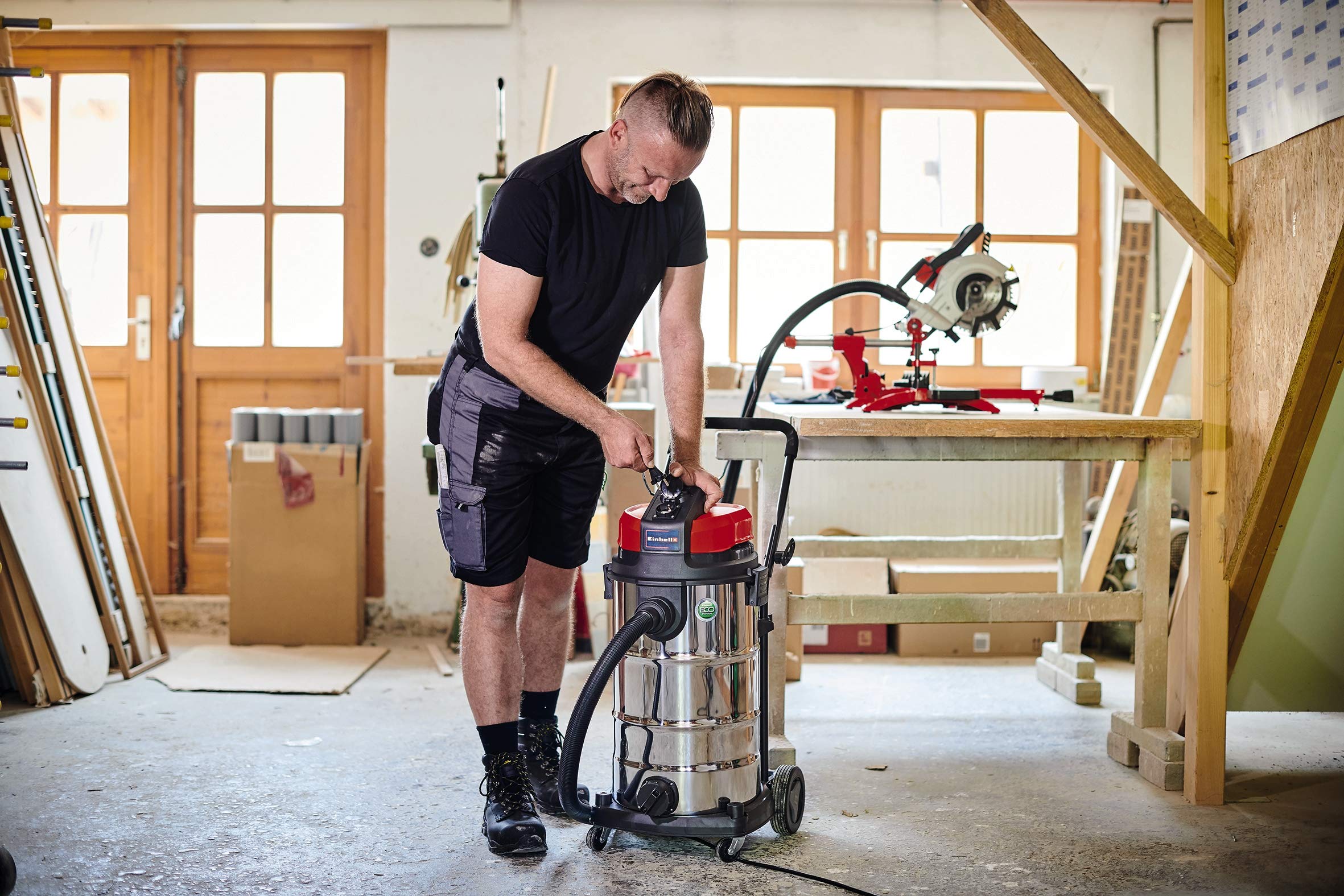 einhell-nass-trockensauger-te-vc-2340-sa-1-200-w-40-l-edelstahlbeh-lter-blasfunk image 3
