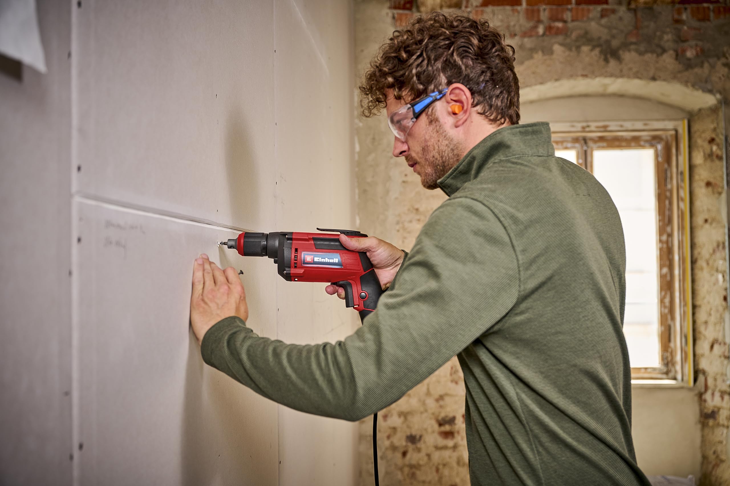 einhell-trockenbauschrauber-tc-dy-710-e-710-w-4-000-min-1-einstellbarer-tiefenan image 2