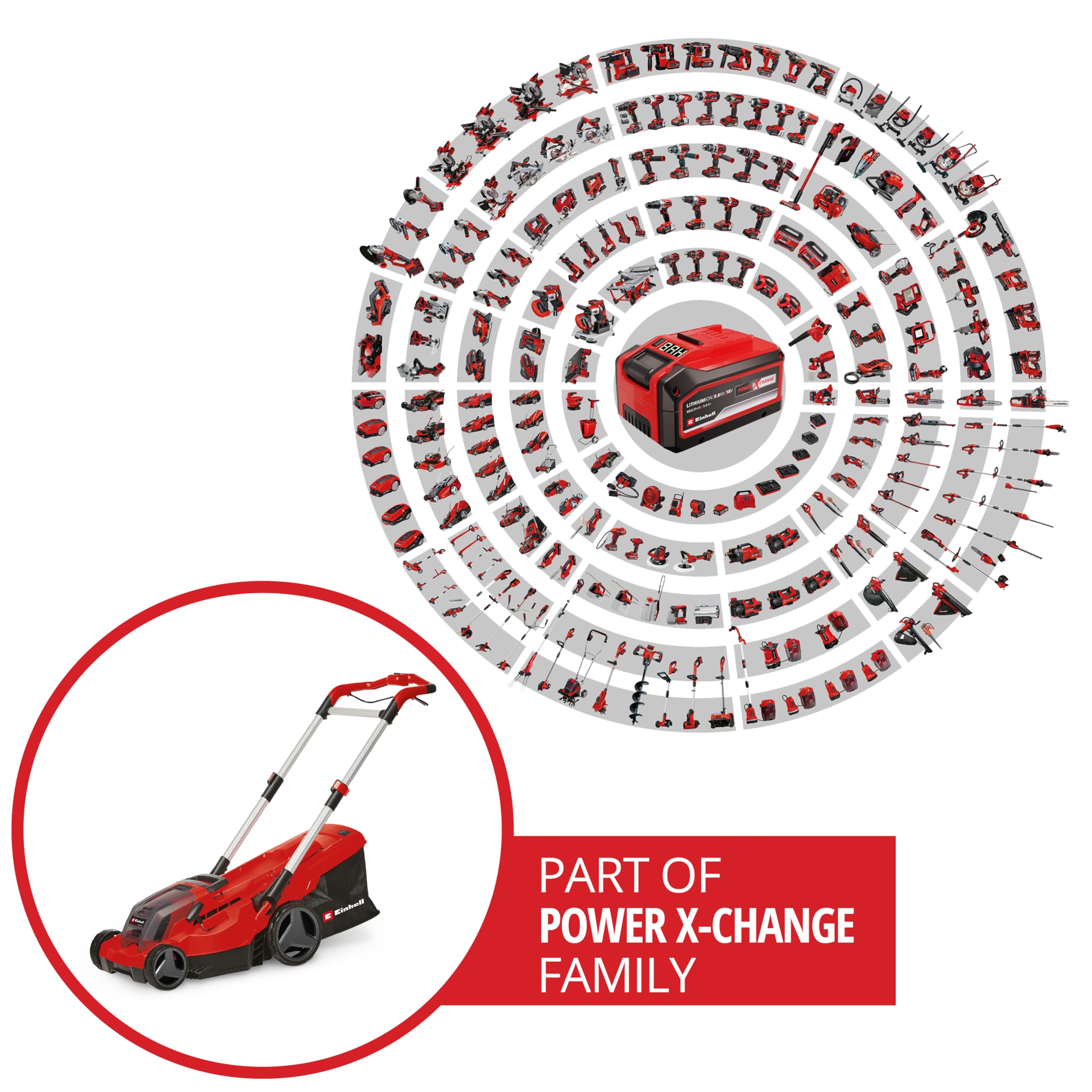 einhell-akku-rasenm-her-gp-cm-36-450-kit-power-x-change-36-v-cordless-lawn-mower image 2