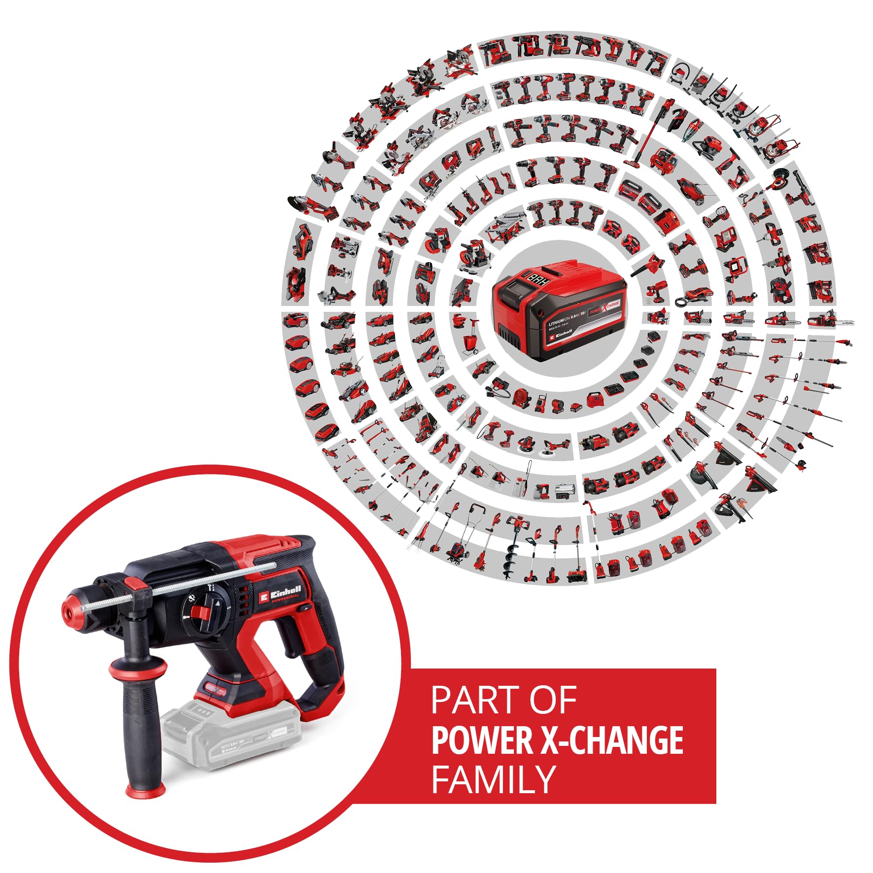 einhell-professional-akku-bohrhammer-tp-hd-18-22-d-li-bl-solo-power-x-change-18- image 2
