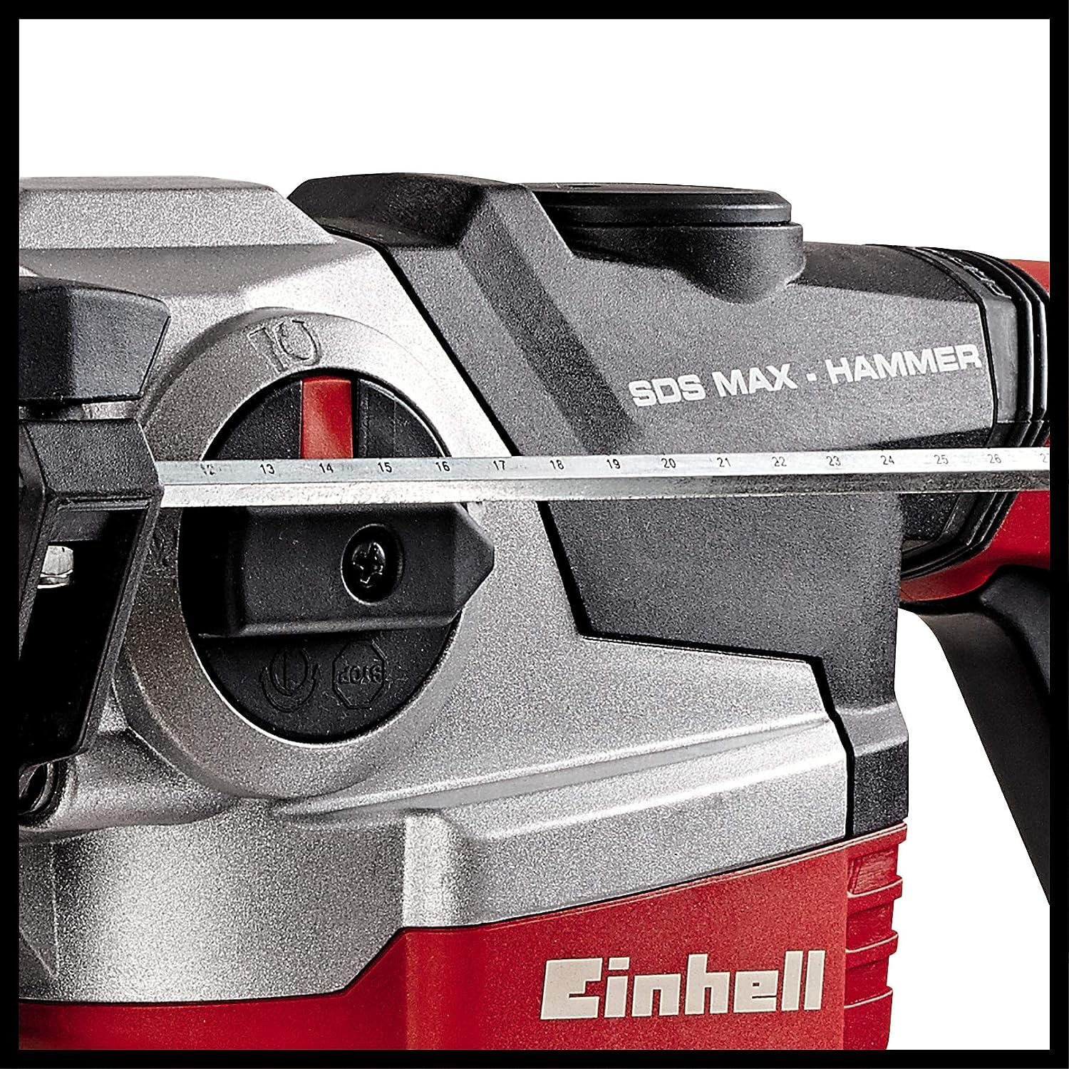 einhell-te-rh-38-e-bohrhammer-1050-w-9-j-sds-max-bohrleistung-38-mm-vibrationsd- image 4