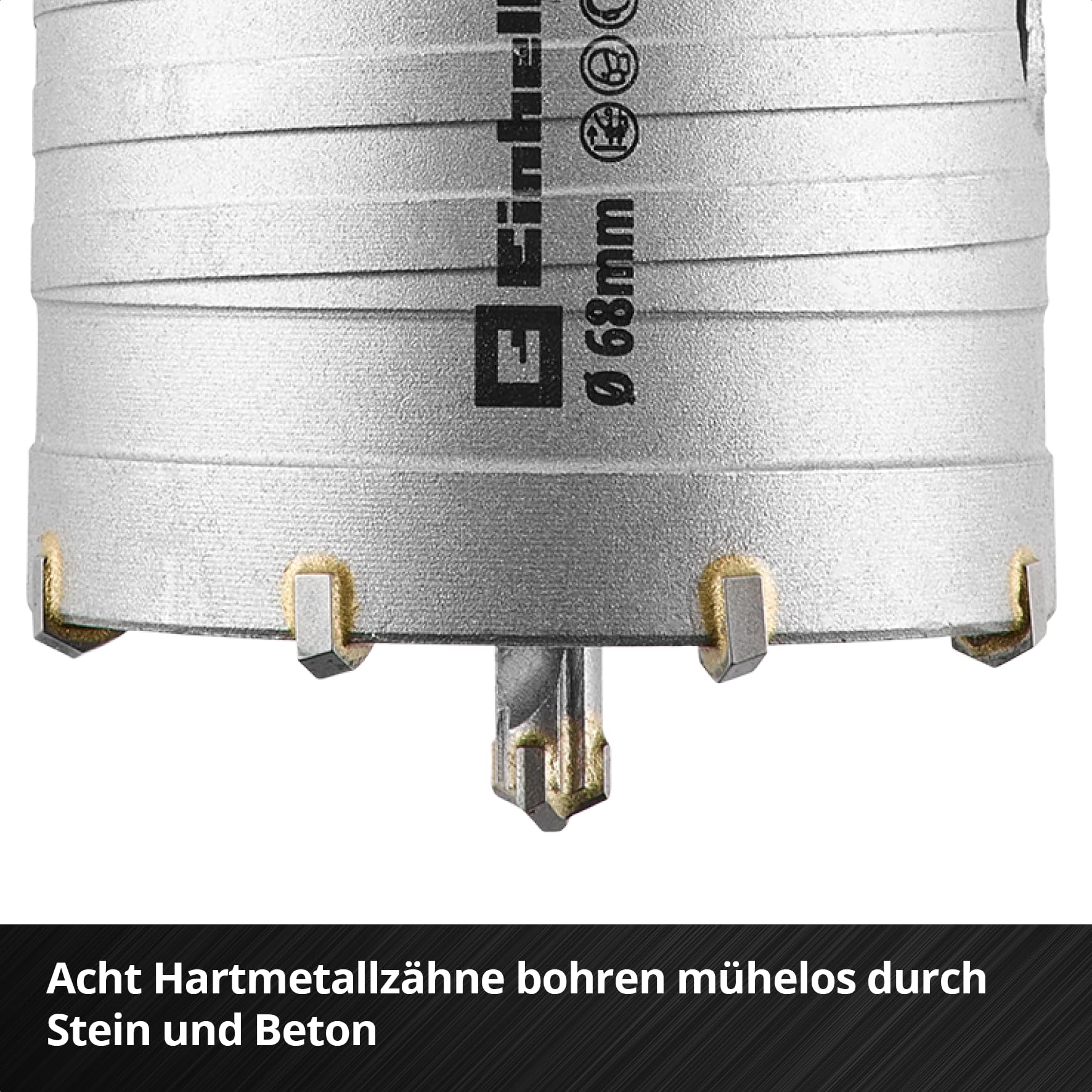 original-einhell-hm-bohrkrone-sds-plus-68-mm-hartmetallz-hne-zentrierbohrer-m22- image 7