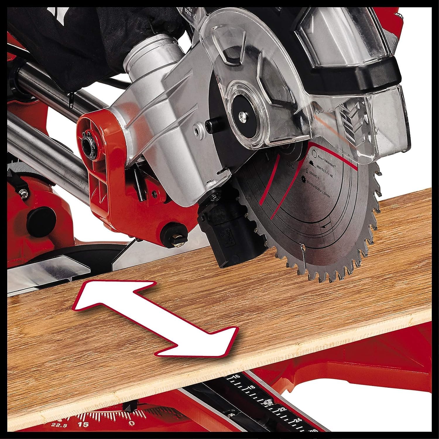 einhell-tc-sm-2131-2-dual-zug-kapp-gehrungss-ge-1800-w-210-mm-s-geblatt-beidseit image 6