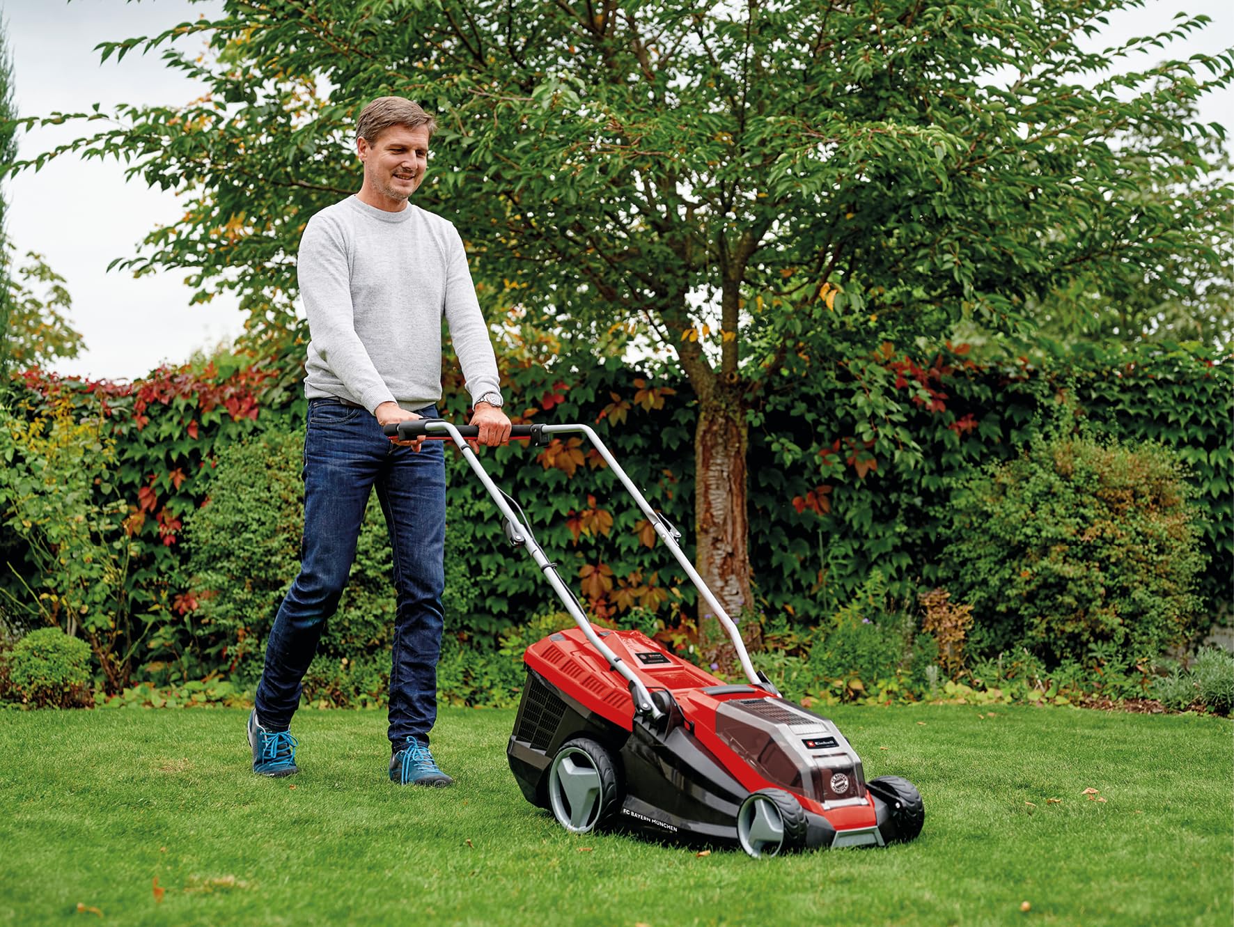 einhell-akku-rasenm-her-ge-cm-36-36-li-kit-fc-bayern-edition-power-x-change-36-v image 4