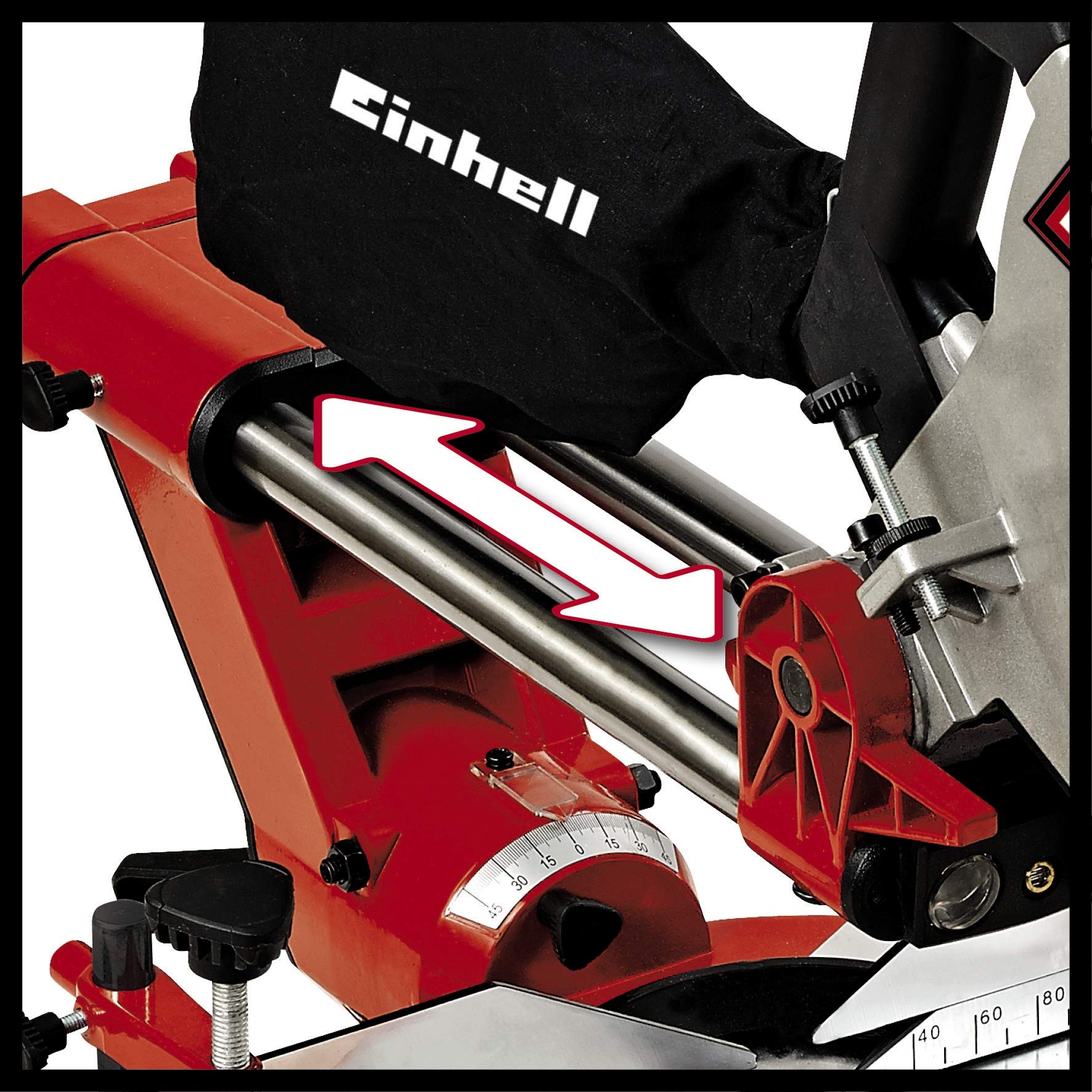 einhell-te-sm-2534-dual-zug-kapp-gehrungss-ge-1800-w-250-mm-s-geblatt-beidseitig image 3