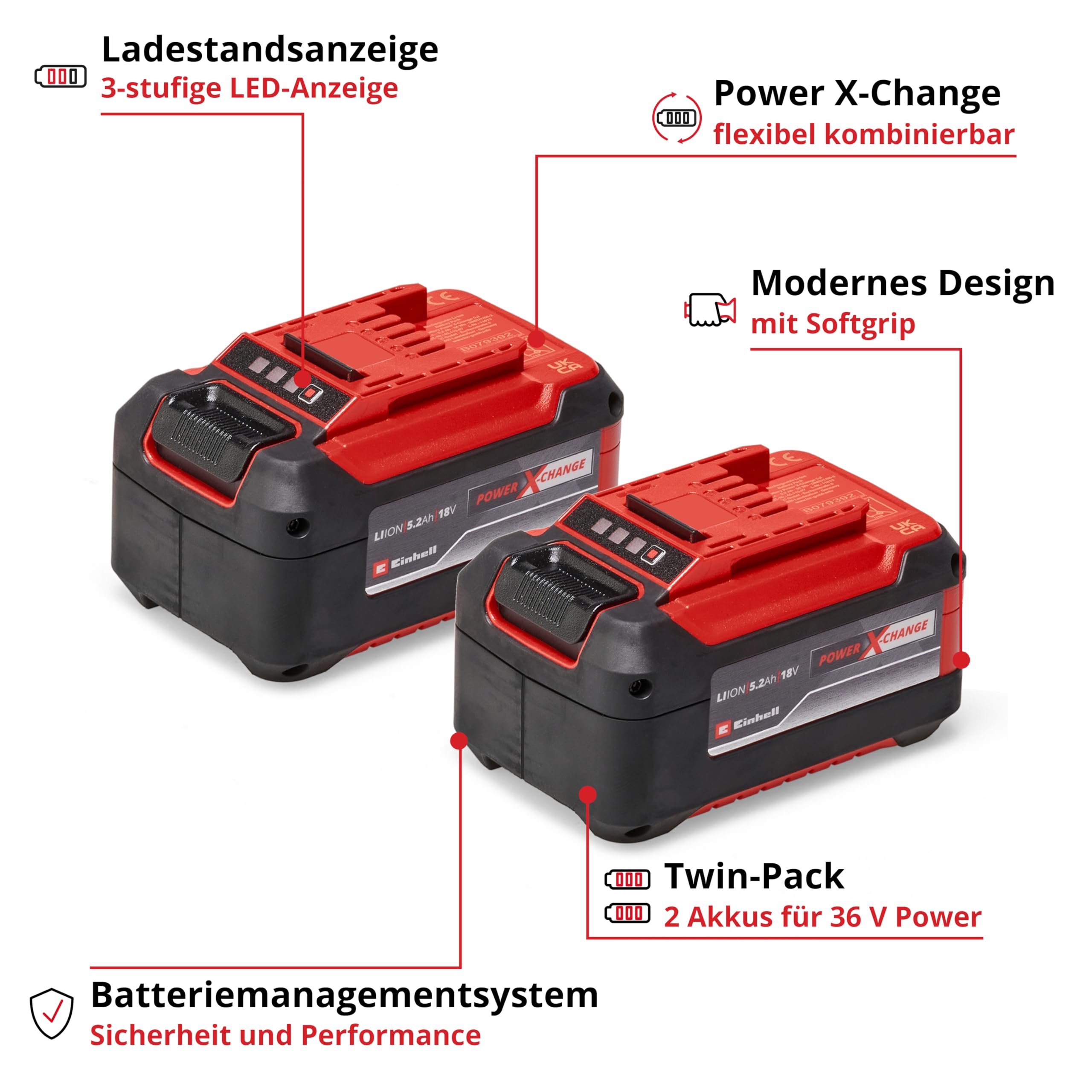 einhell-akku-pxc-twinpack-5-2-ah-power-x-change-2-18-v-li-ion-akkus-mit-twin-pac image 4