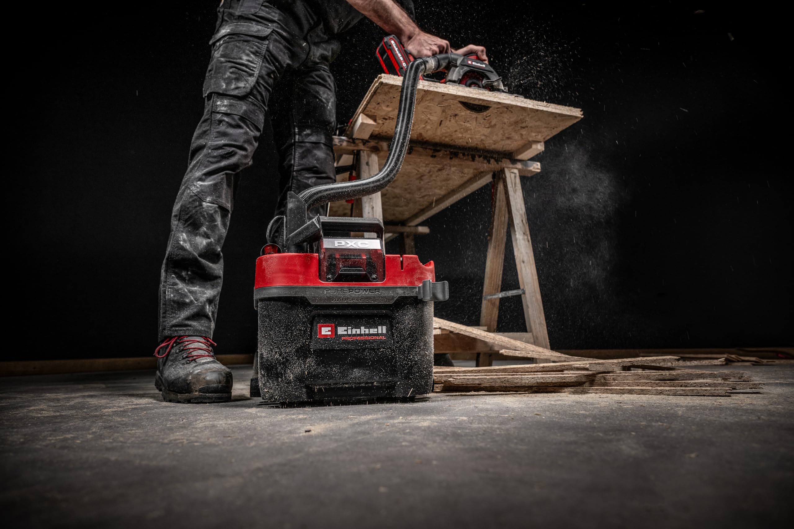 einhell-professional-akku-nass-trockensauger-tp-vc-18-10-li-bl-l-solo-power-x-ch image 4