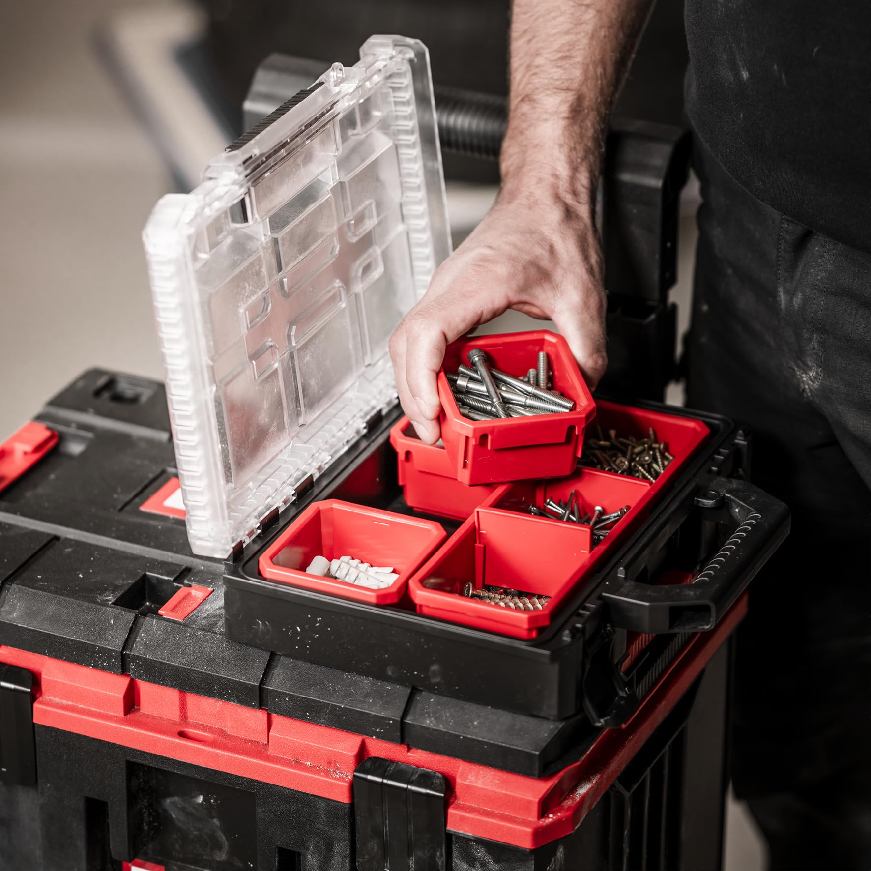 einhell-e-case-half-size-sortierbox-modulares-system-zubeh-r-f-r-e-cases-bis-12- image 2