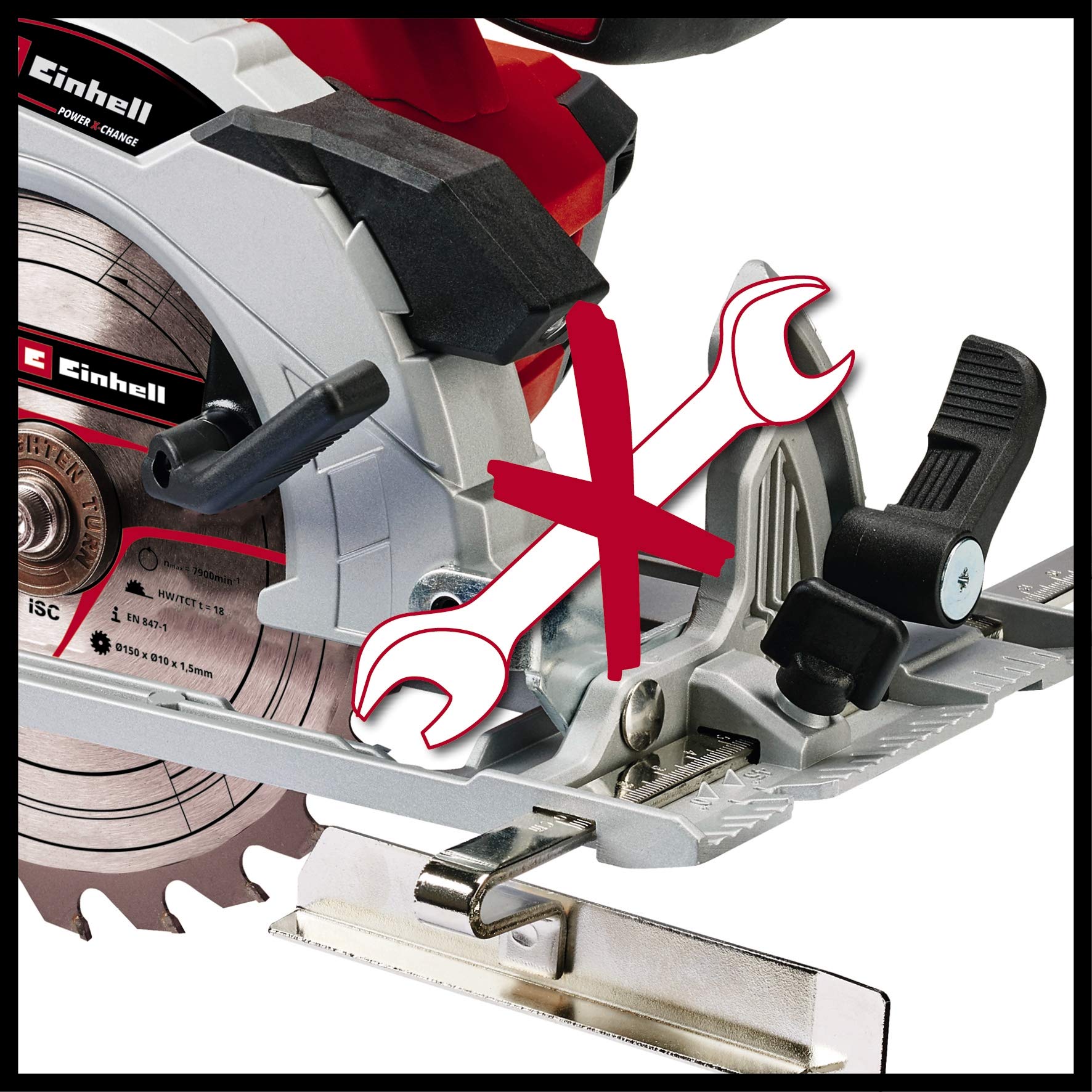 einhell-te-cs-18-150-li-akku-handkreiss-ge-power-x-change-werkzeuglose-schnittti image 7