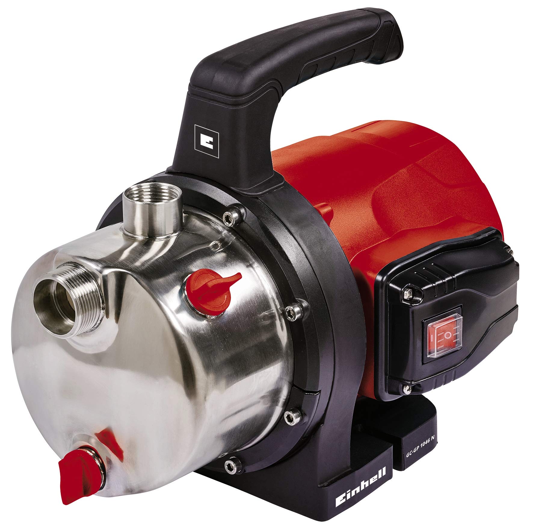 einhell-gc-gp-1046-n-gartenpumpe-selbstansaugende-jet-pumpe-1-050-w-4-600-l-h-in image 1
