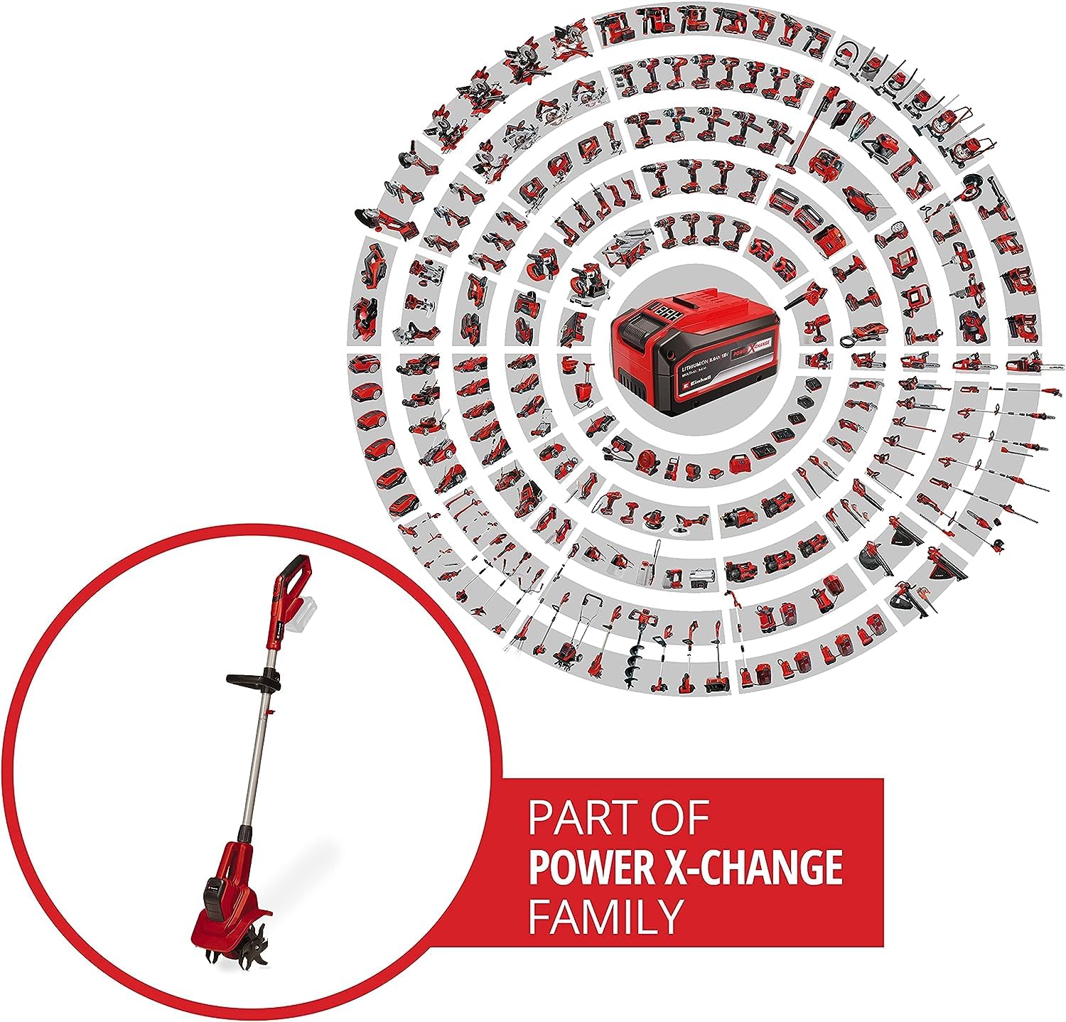 einhell-akku-bodenhacke-ge-cr-18-20-li-e-solo-power-x-change-18-v-20-cm-arbeitsb image 2