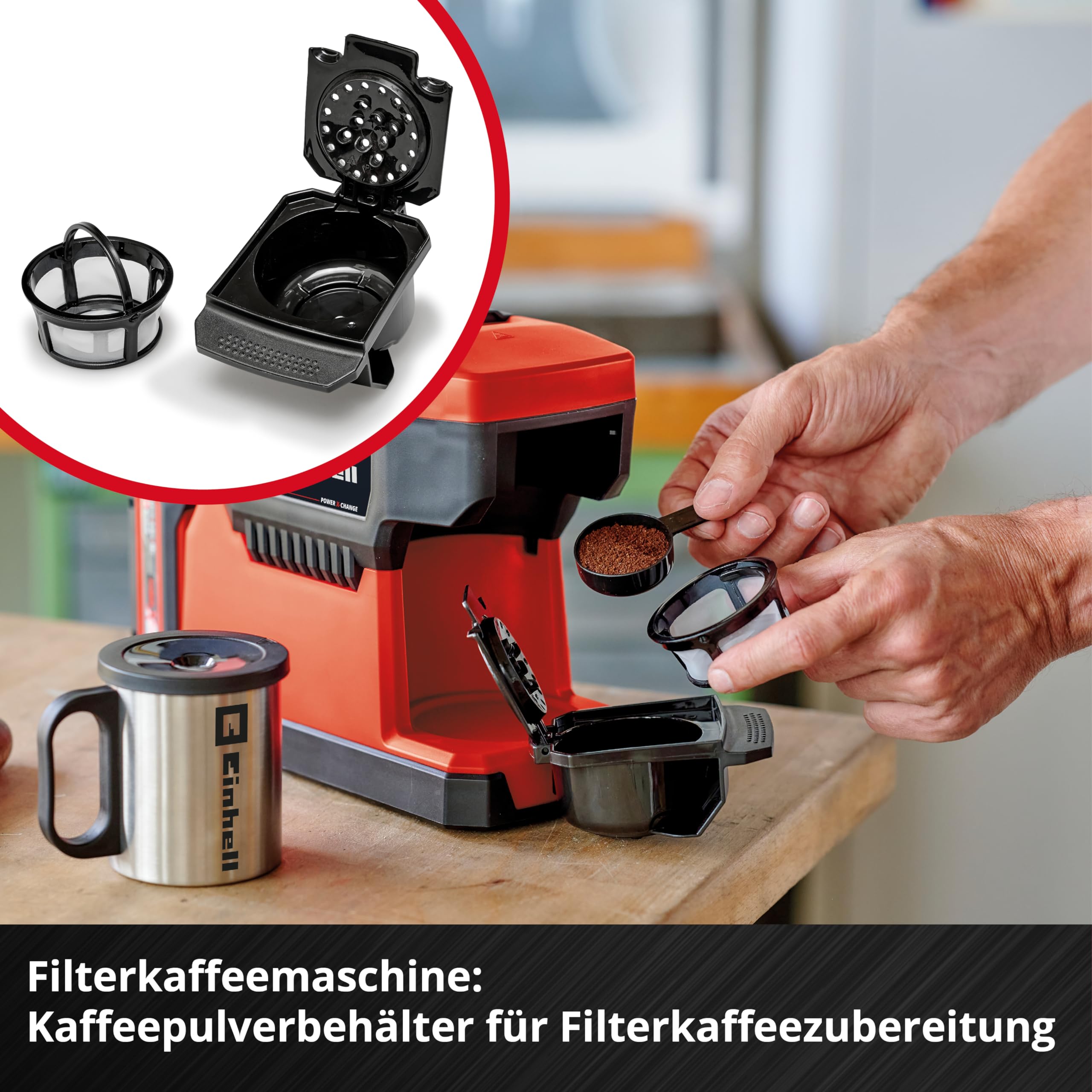 einhell-te-cf-18-li-akku-kaffeemaschine-power-x-change-solo-18-v-240-ml-wasserta image 6