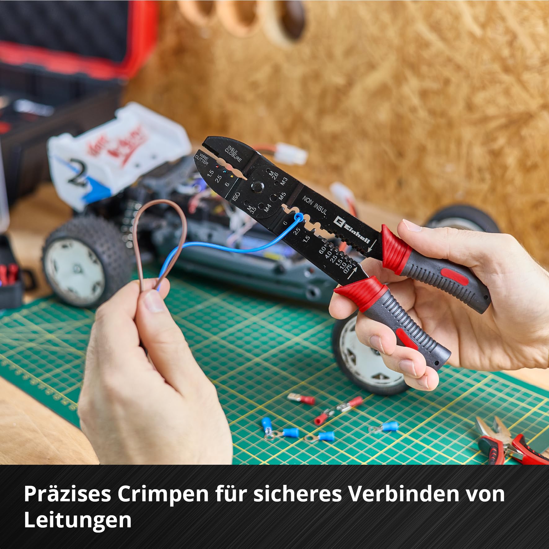 original-einhell-e-case-werkzeugkoffer-hobby-153-tlg-elektronik-reparatur-set-el image 6
