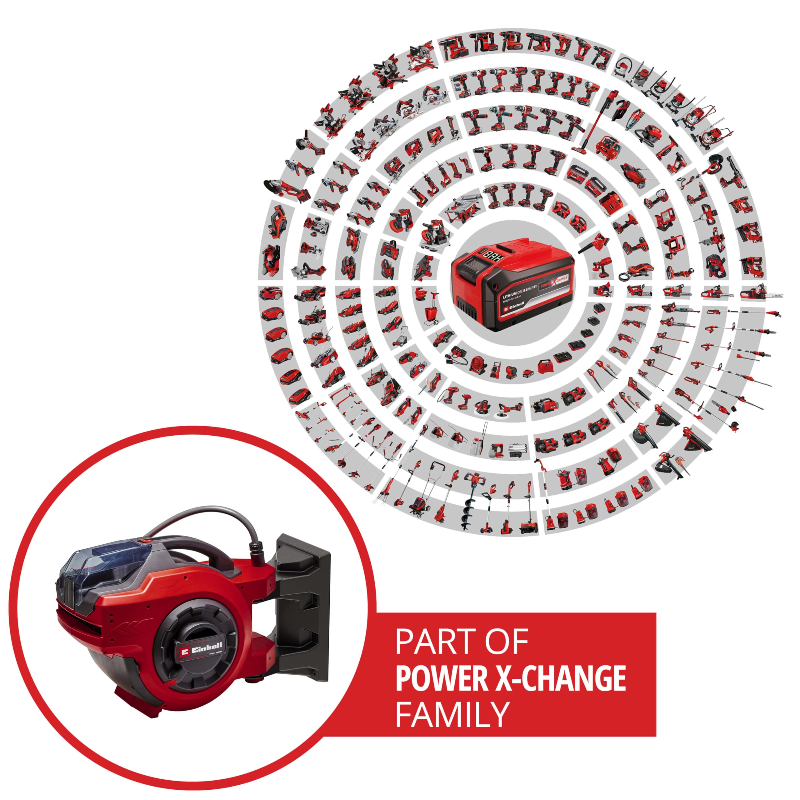 einhell-ge-hr-18-30-wh-li-solo-akku-schlauchtrommel-power-x-change-18-v-automati image 2