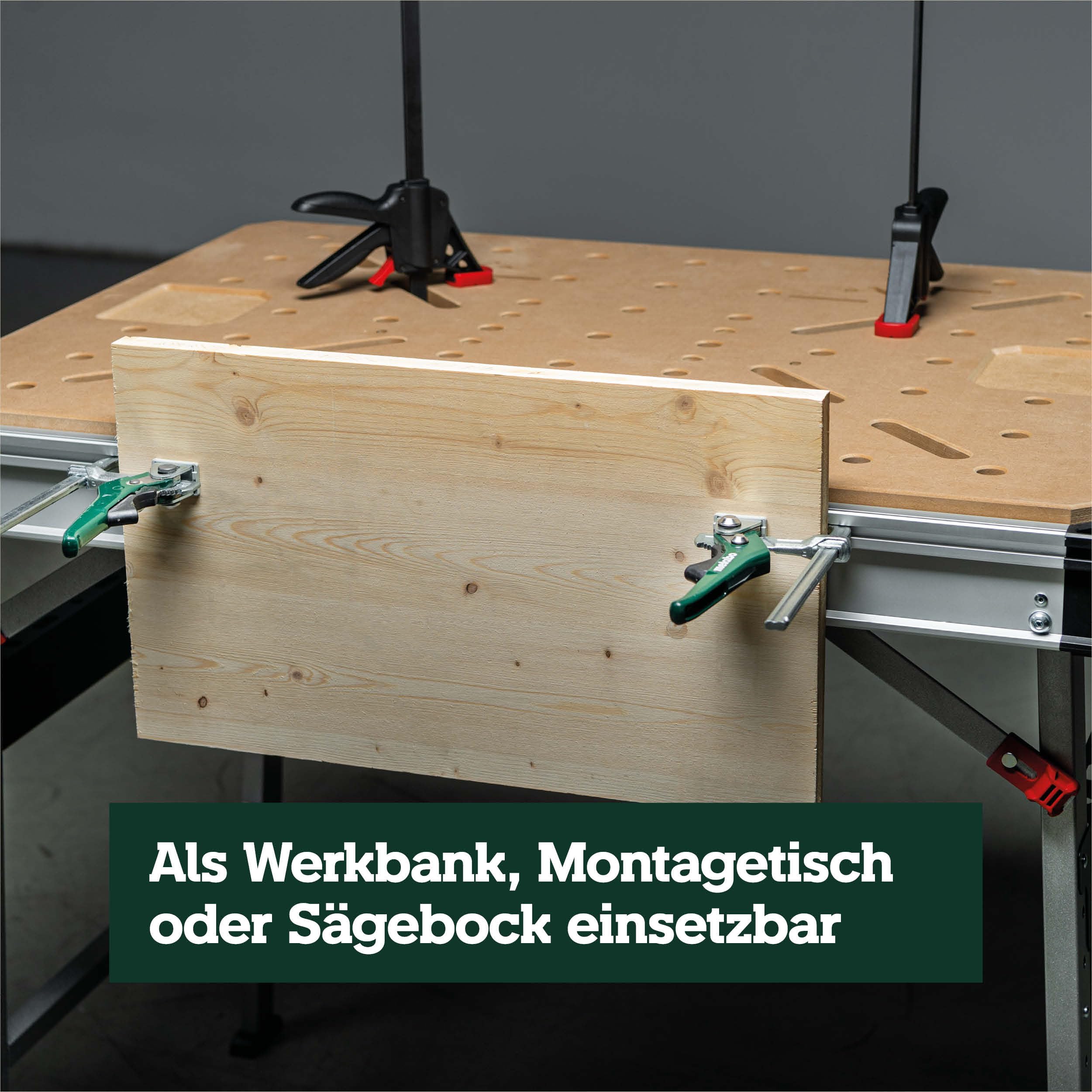 metabo-mwb-100-multifunktionstisch-klappbare-werkbank-mobiler-s-gebock-bis-120-k image 8