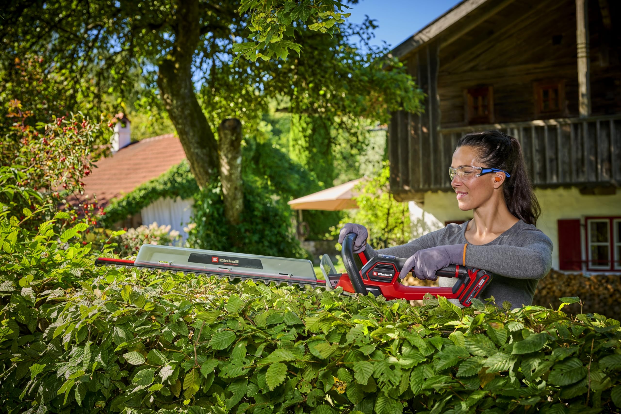 einhell-professional-akku-heckenschere-gp-ch-18-61-li-bl-solo-power-x-change-bru image 4