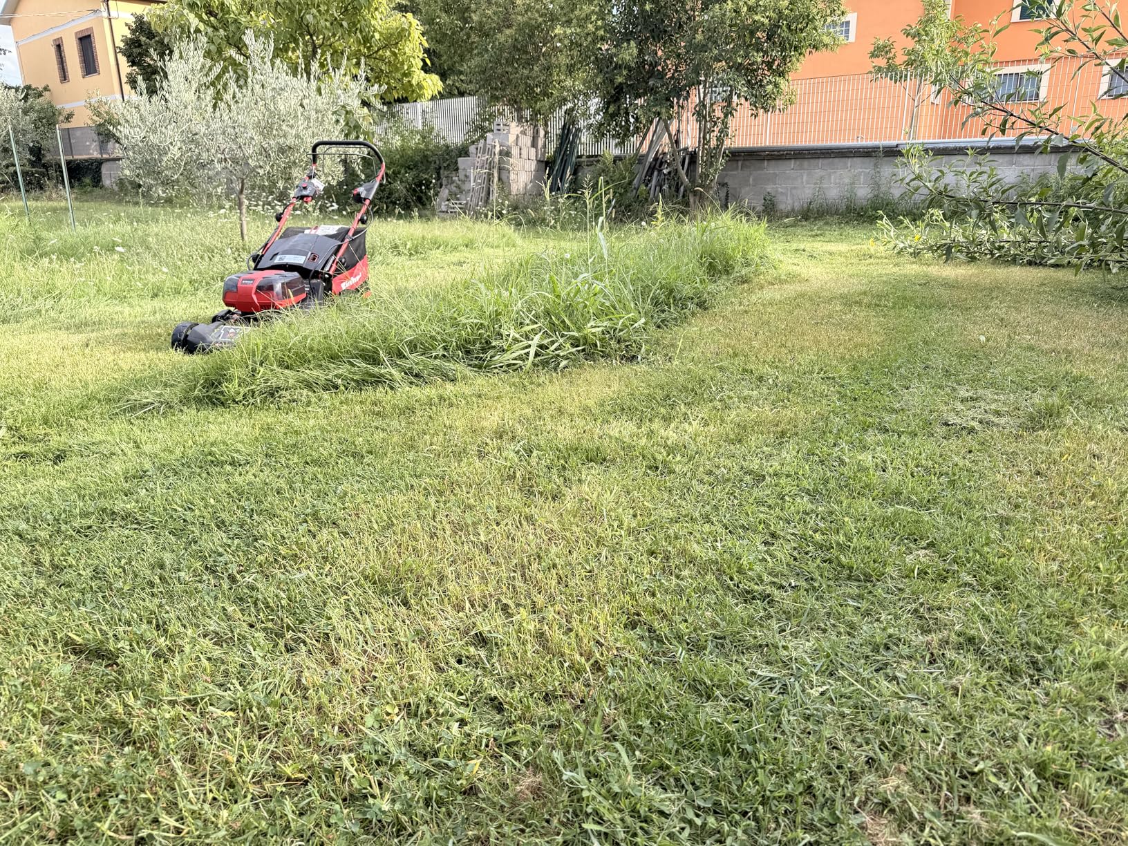 Sehr guter Mäher, Geräusch deutlich leiser als Benzin