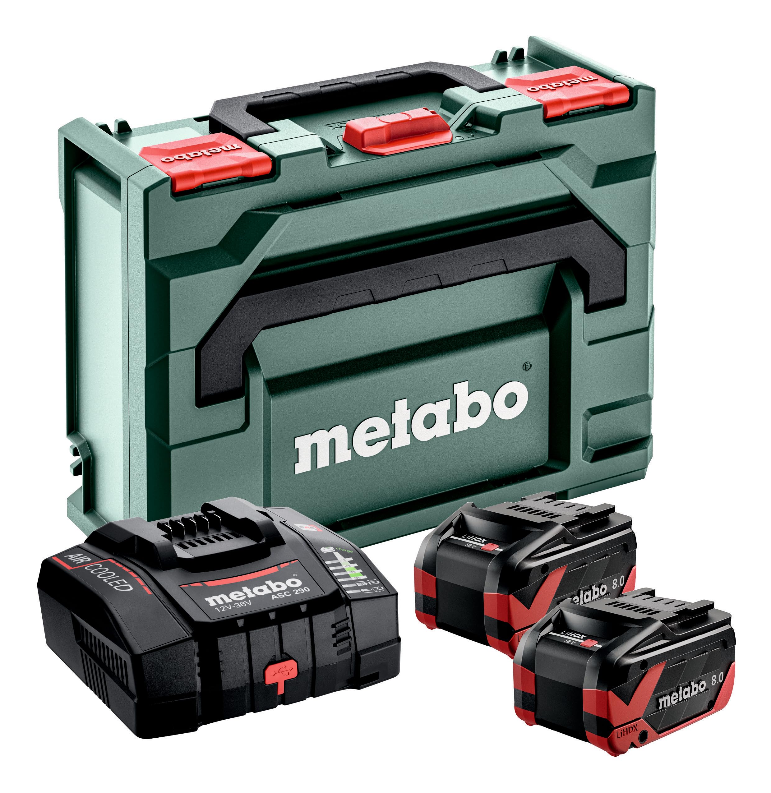 metabo-basis-set-2x-lihdx-4-0-ah-akku-18-v-tabless-asc-145-schnellladeger-t-cas- image 7