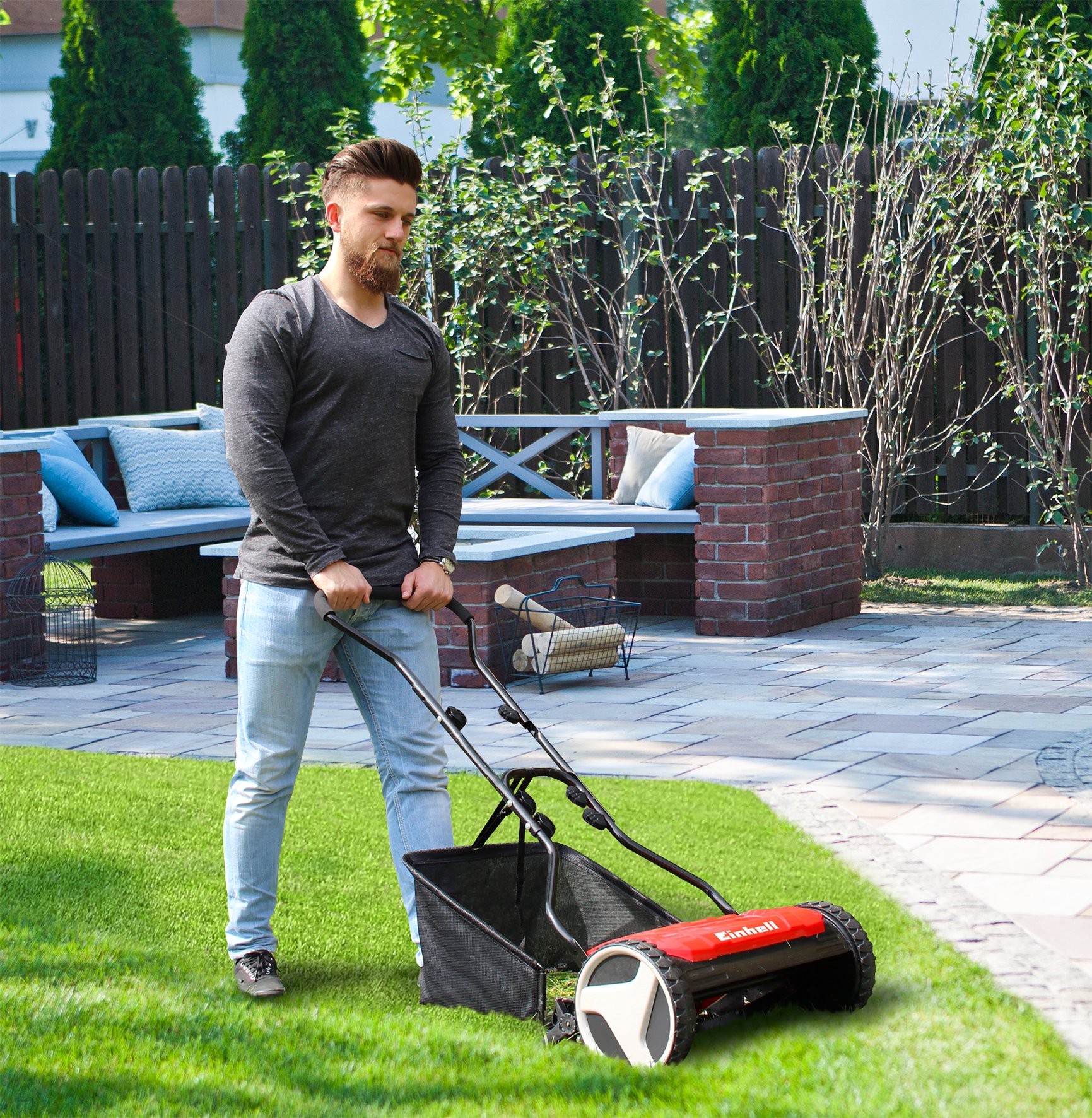 einhell-ge-hm-38-s-f-handrasenm-her-38-cm-schnittbreite-ber-hrungslose-schneidet image 3