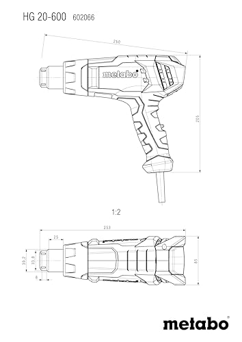 metabo-hei-luftgebl-se-hg-20-600-2-000-w-hei-luftpistole-keramikheizung-stufenlo image 5
