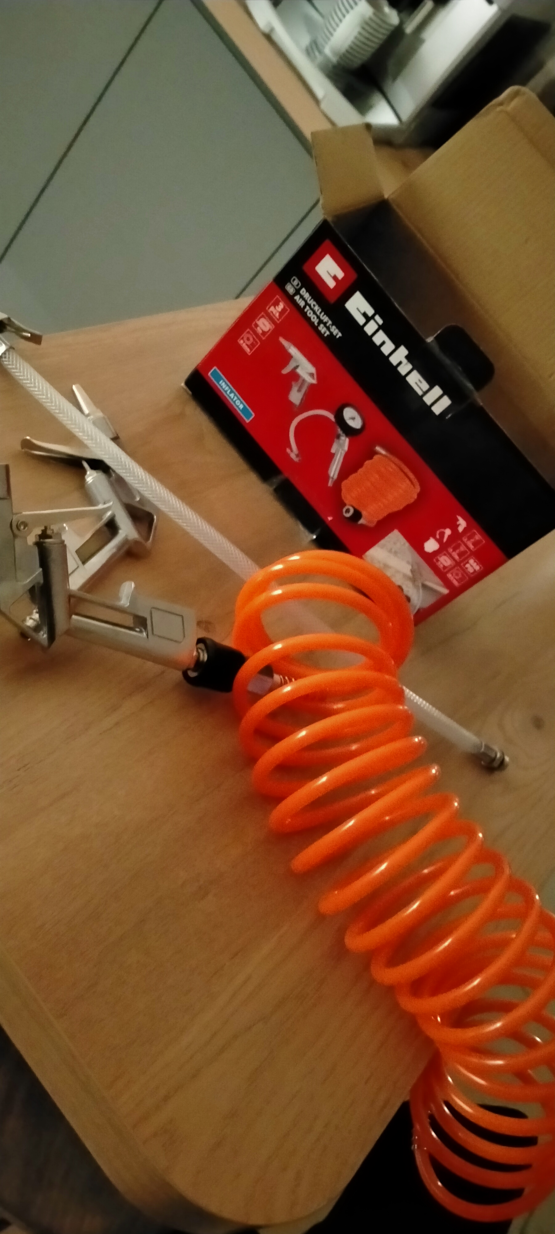 Der 5-Meter-Schlauch ist Gold wert